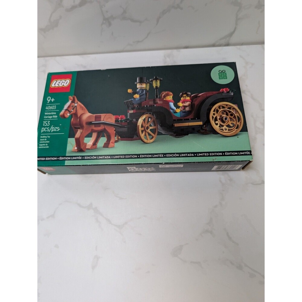 LEGO 40603 Wintertime Carriage Ride Limited Edition Sealed Set